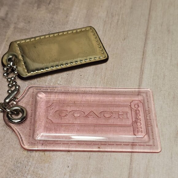 Coach Purse Charms Hardware Hang Tags Poppy - Picture 3 of 6